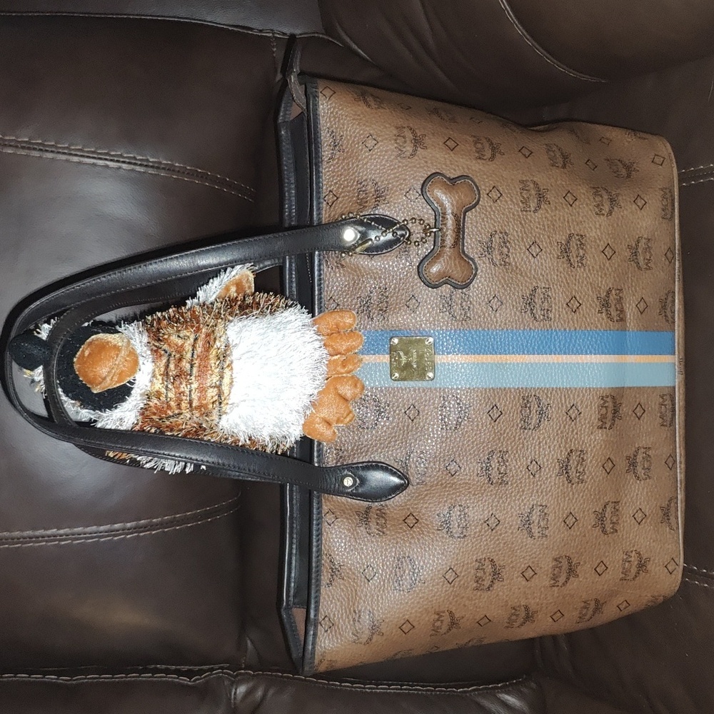 MCM Multi-color Neveful  W/Dogcharm